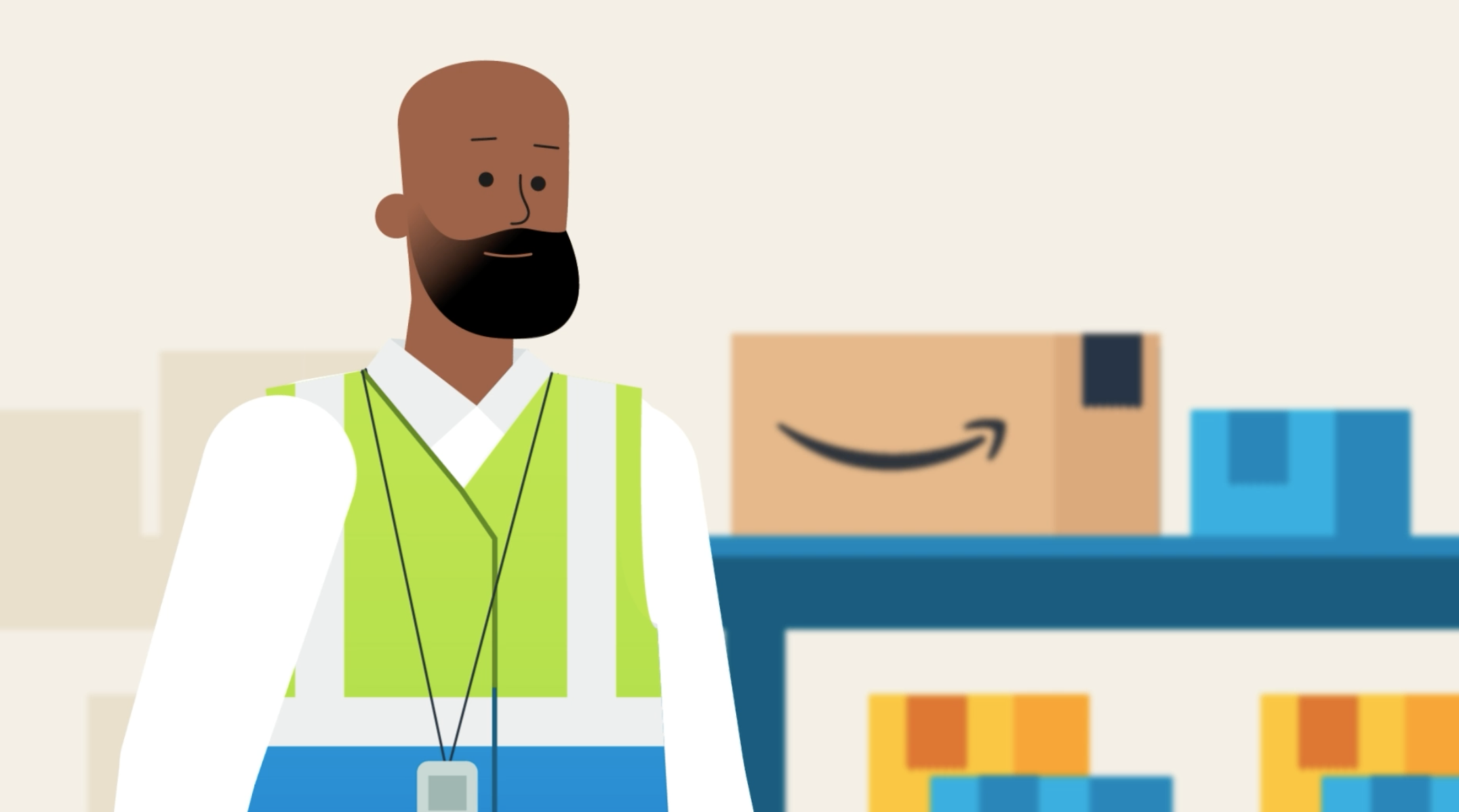 Amazon delivery team