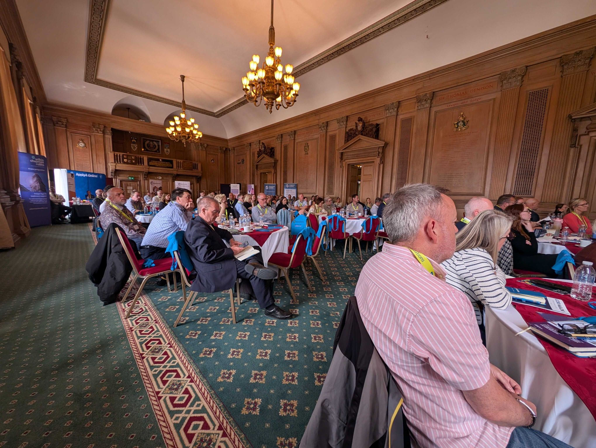 Textra presentation at Leeds Civic Hall